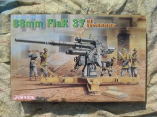 DML6523  88mm Flak 37 mit Behelfslafette